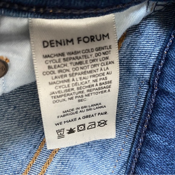 Denim Forum Lola High Rise Skinny size 24 - Picture 4 of 5